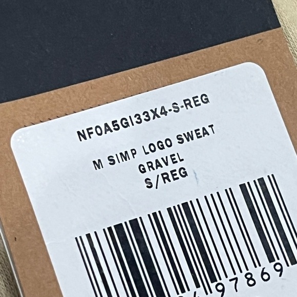 NWT The North Face Ultra Soft Men’s Gravel Small Sweatpants Jogger Pants Lux - Picture 5 of 9